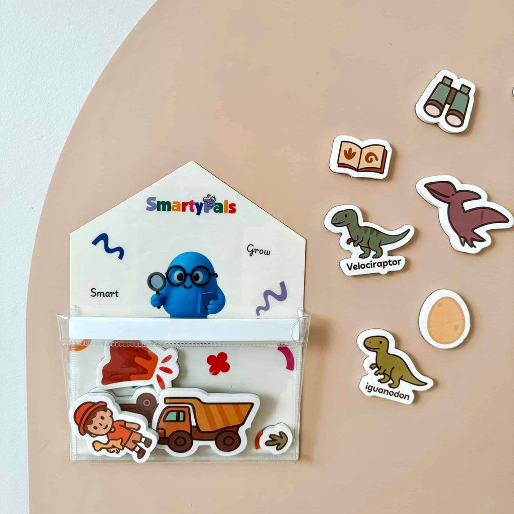 Magnetic Pen Holder | Smarty Pals Magnetic Playwall Organiser
