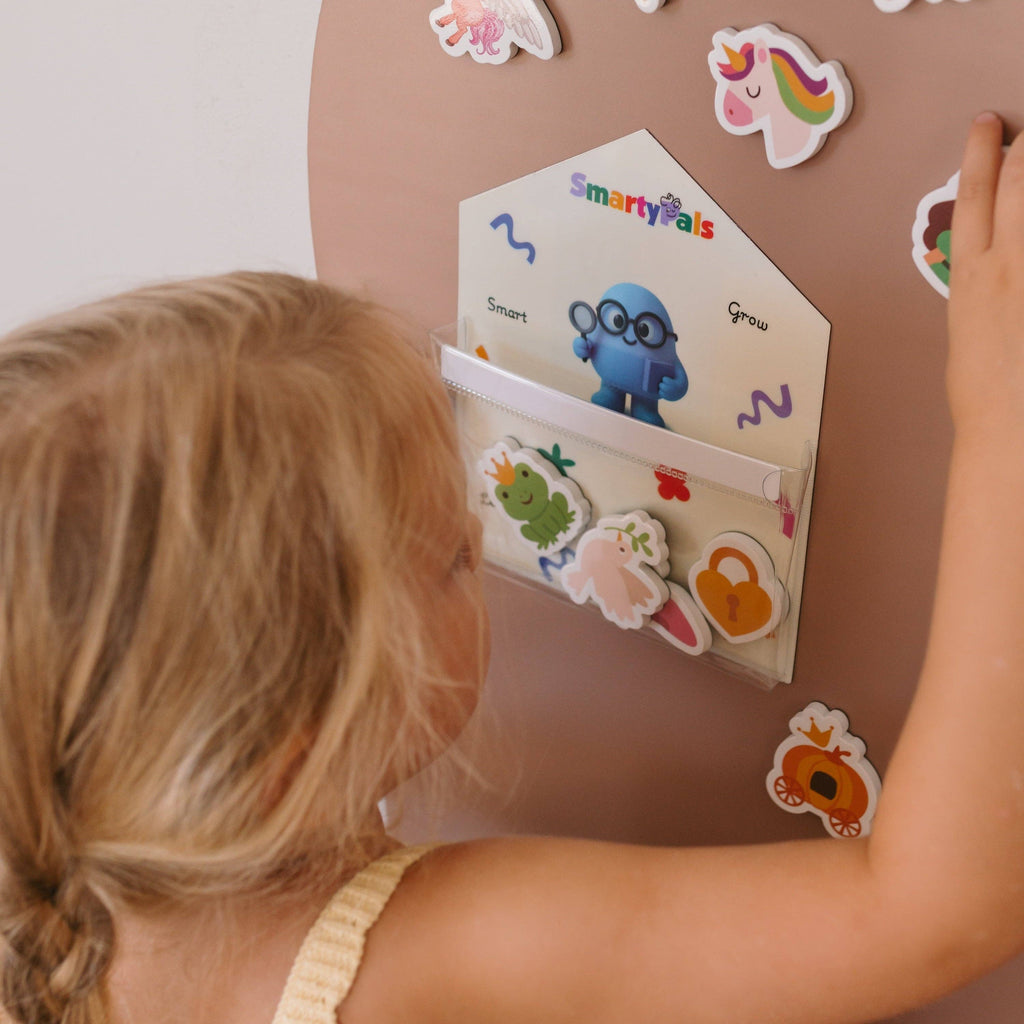 Magnetic Pen Holder | Smarty Pals Magnetic Playwall Organiser