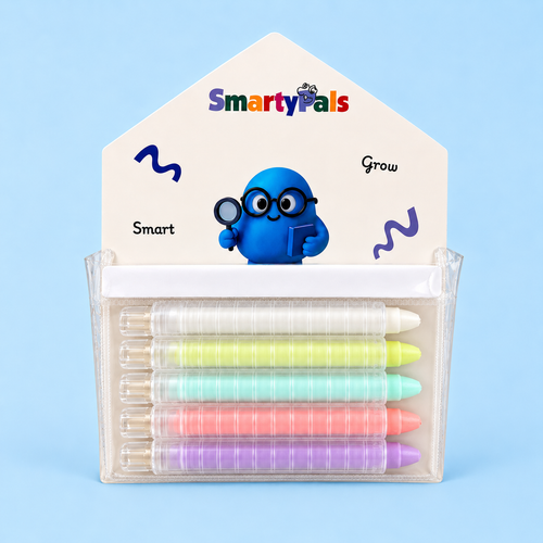 12pcs Bright Dustless Chalk Crayons