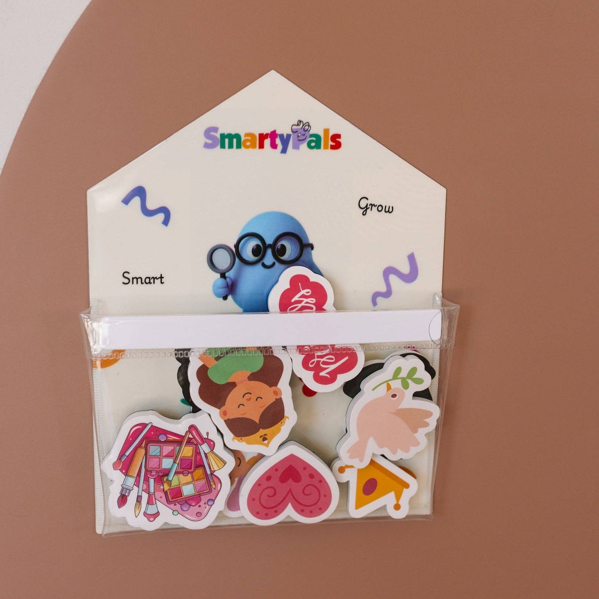 Magnetic Pen Holder | Smarty Pals Magnetic Playwall Organiser