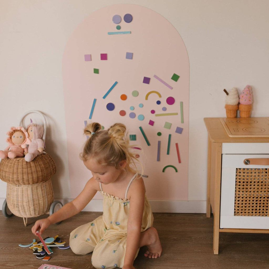 Magnetic Shapes Set | Smarty Pals Colour & Shape Magnets for Kids