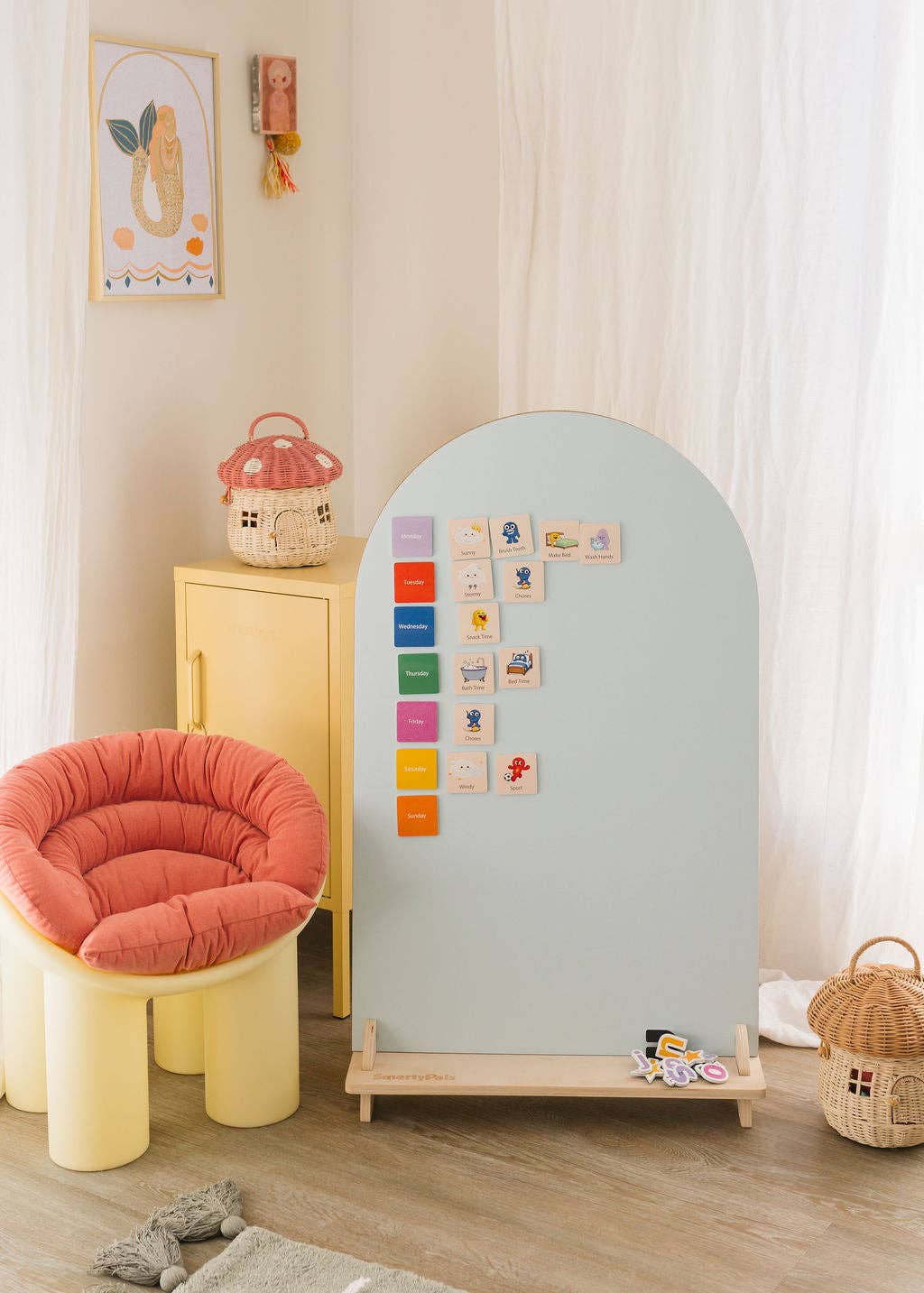 Routine Magnet Set | Smarty Pals Magnetic Routine Set for Kids