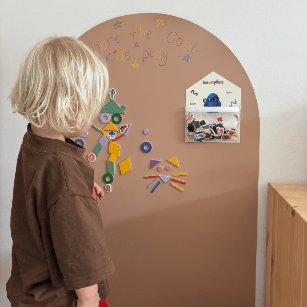 Magnetic Shapes Set | Smarty Pals Colour & Shape Magnets for Kids