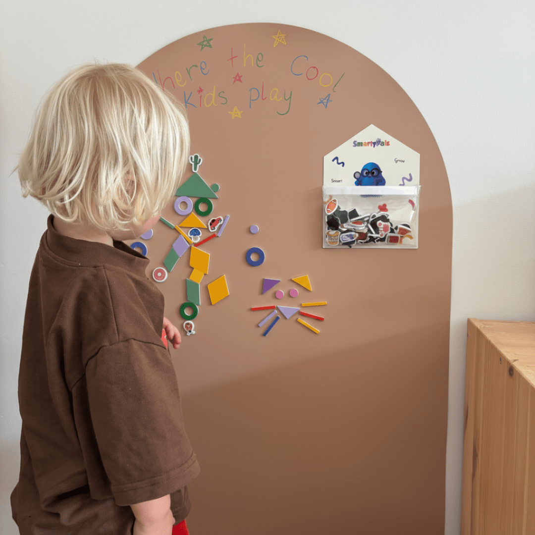 Magnetic Shapes Set | Smarty Pals Colour & Shape Magnets for Kids