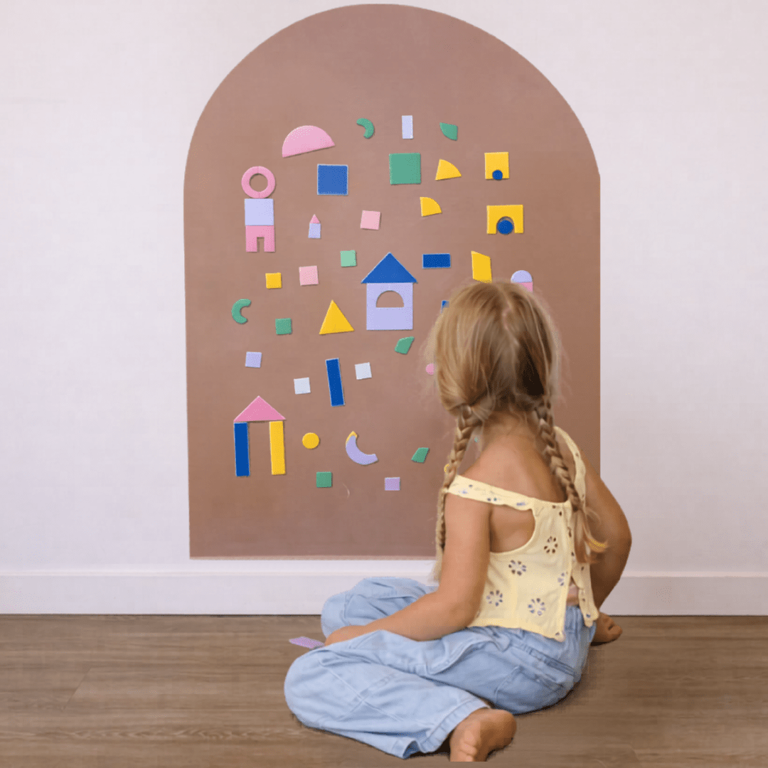 Magnetic Shapes Set | Smarty Pals Colour & Shape Magnets for Kids