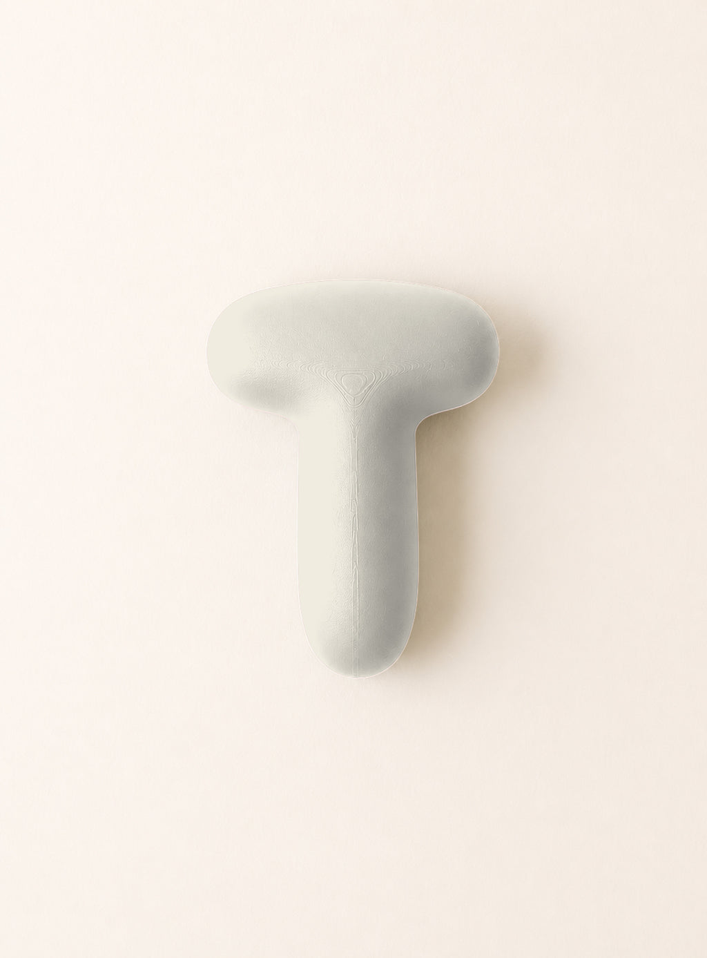 Ivory White  3D printed bubble letter colour swatch showcase made in New Zealand 