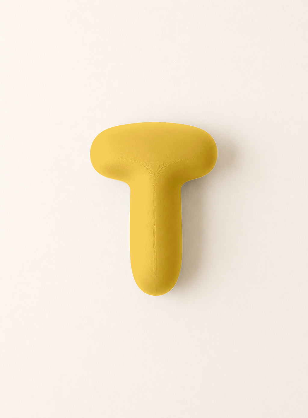 Lemon yellow  3D printed bubble letter colour swatch showcase made in New Zealand 
