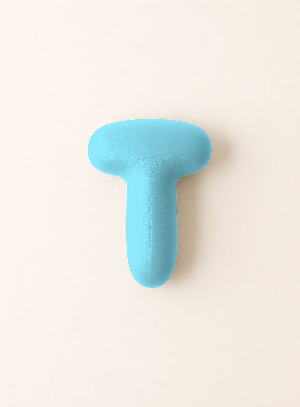 Sky blue  3D printed bubble letter colour swatch showcase made in new Zealand 