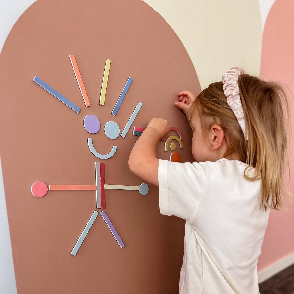 Magnetic Shapes Set | Smarty Pals Colour & Shape Magnets for Kids