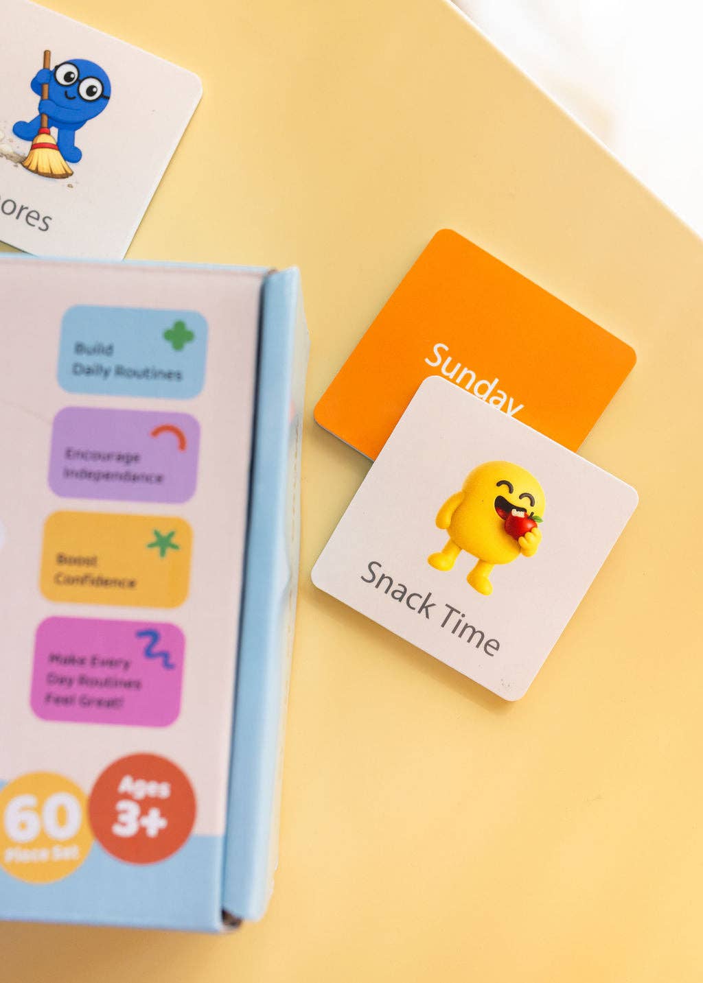 Routine Magnet Set | Smarty Pals Magnetic Routine Set for Kids