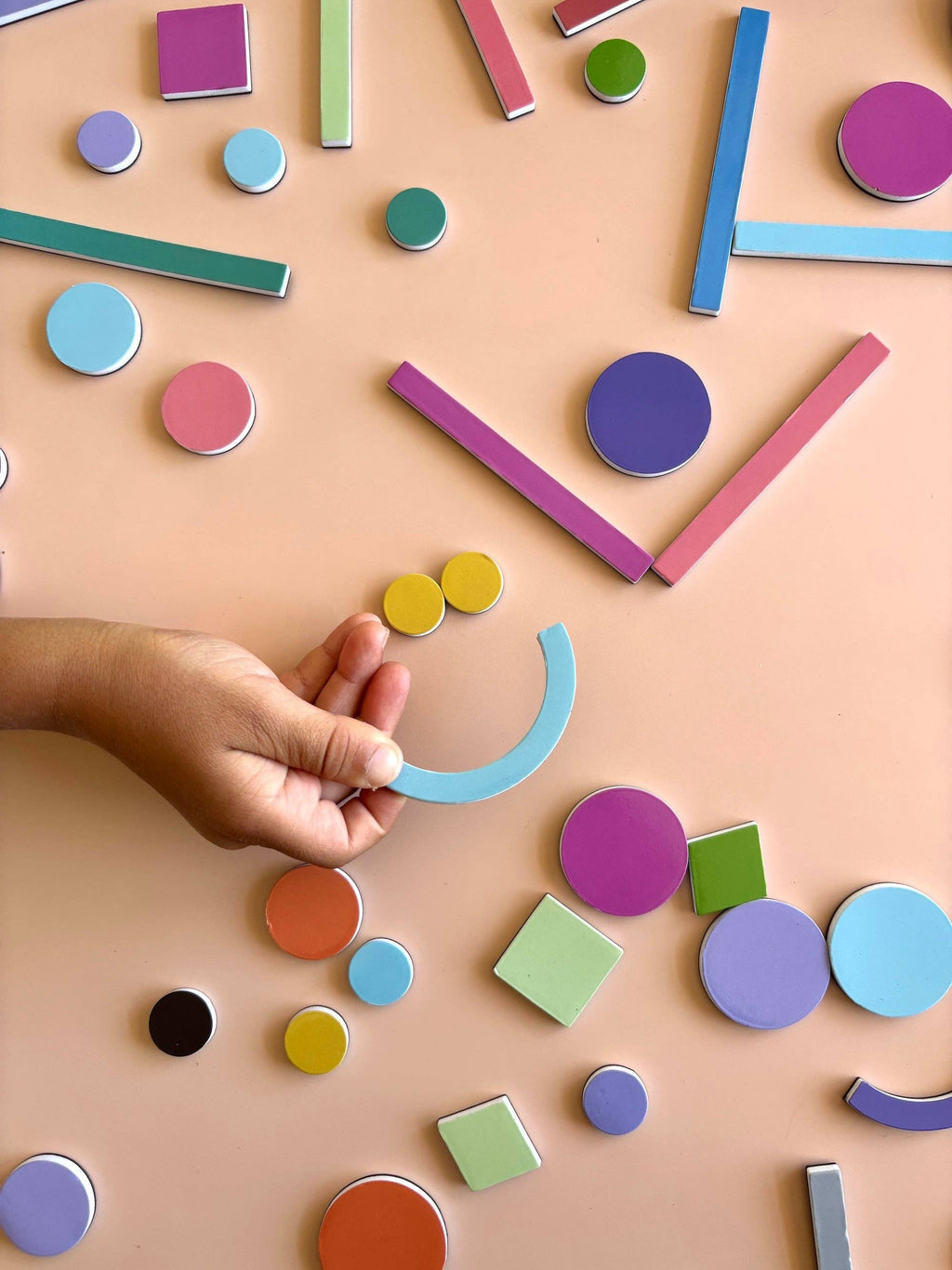 Magnetic Shapes Set | Smarty Pals Colour & Shape Magnets for Kids