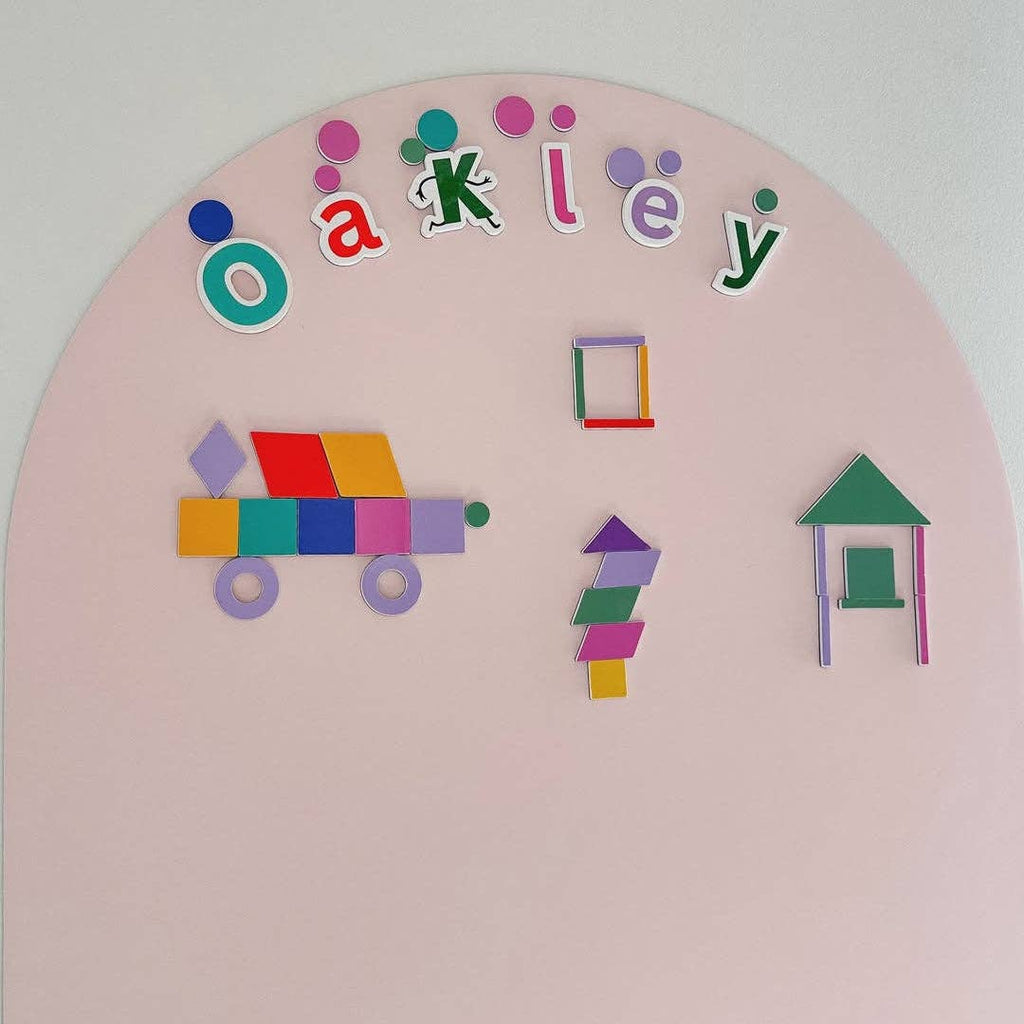 Magnetic Shapes Set | Smarty Pals Colour & Shape Magnets for Kids