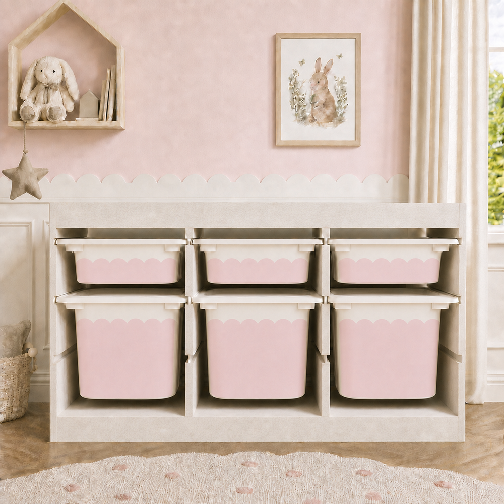 Scalloped - Pink