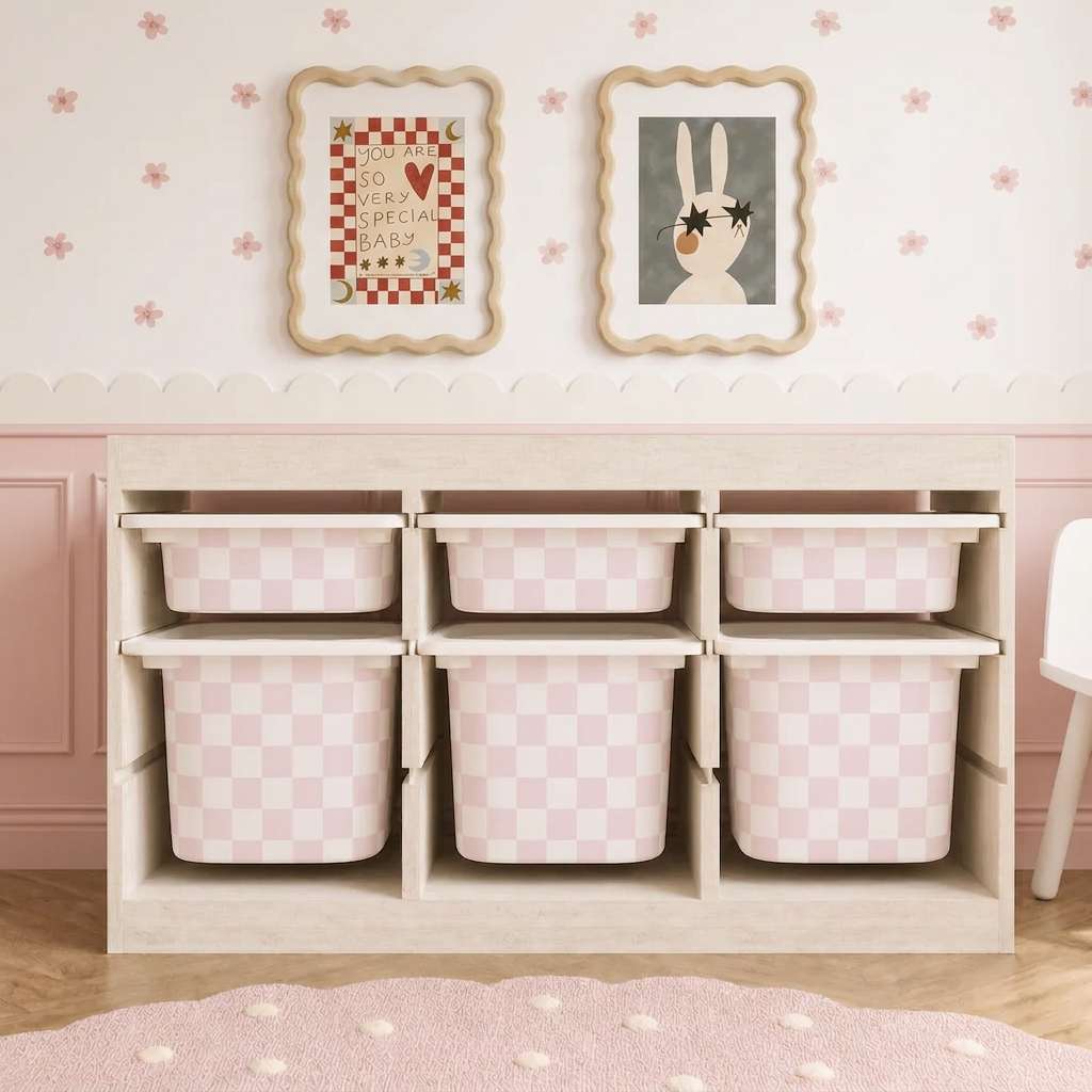 Decals / Stickers for Ikea Trofast (Pack of 3)