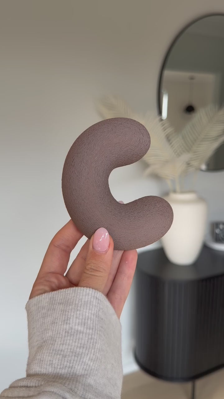 Natural Custom 3D Puffy Bubble Letters