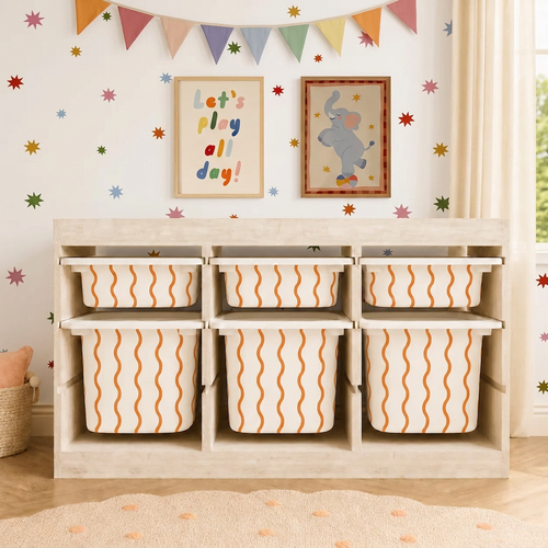 Decals / Stickers for Ikea Trofast (Pack of 3)